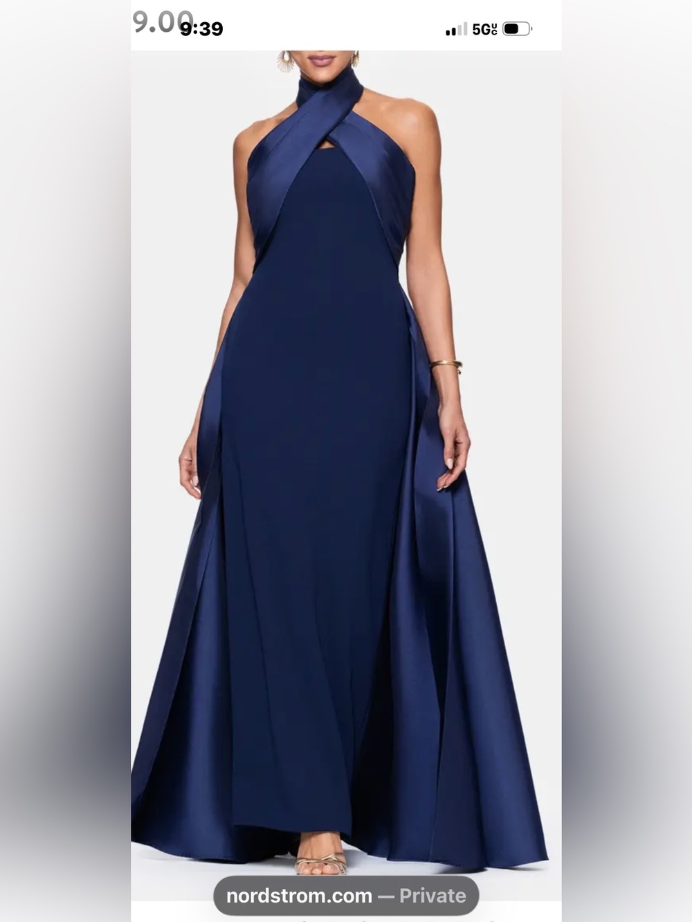 betsy adam scuba dress navy blue size 4